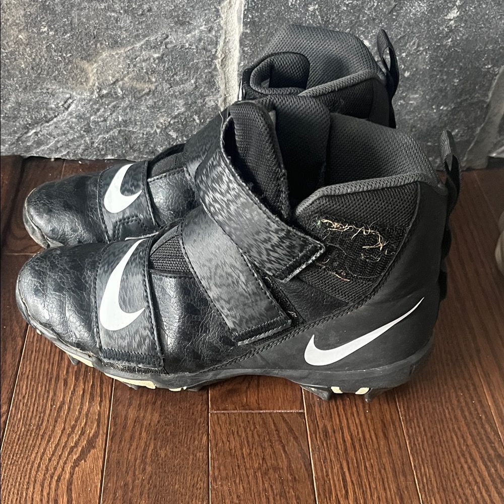 Kids Black and White Athletic Shoes